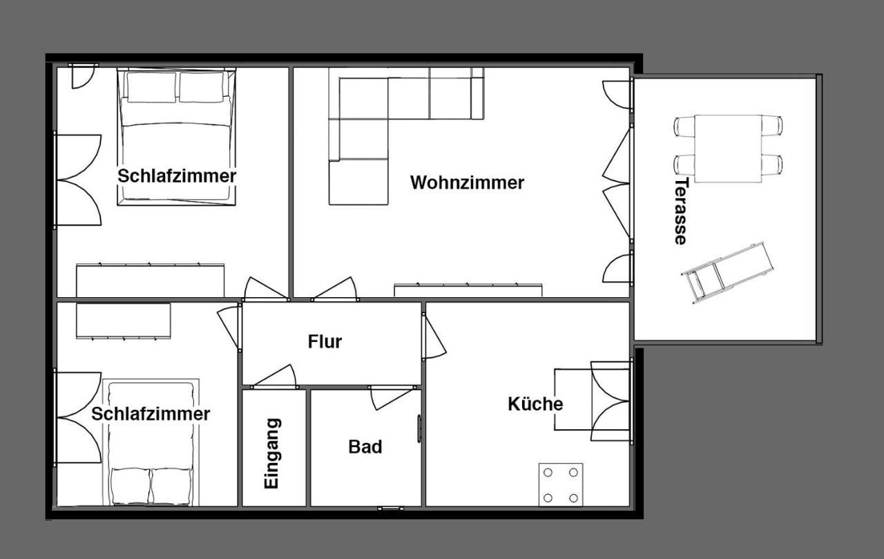 Ferienwohnung Gooß Cuxhaven Exterior foto